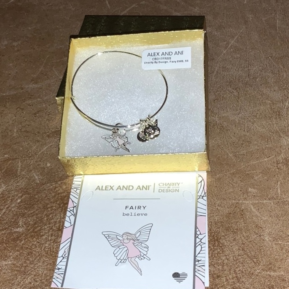 Alex and Ani Fairy Bracelet NWT - Picture 2 of 7
